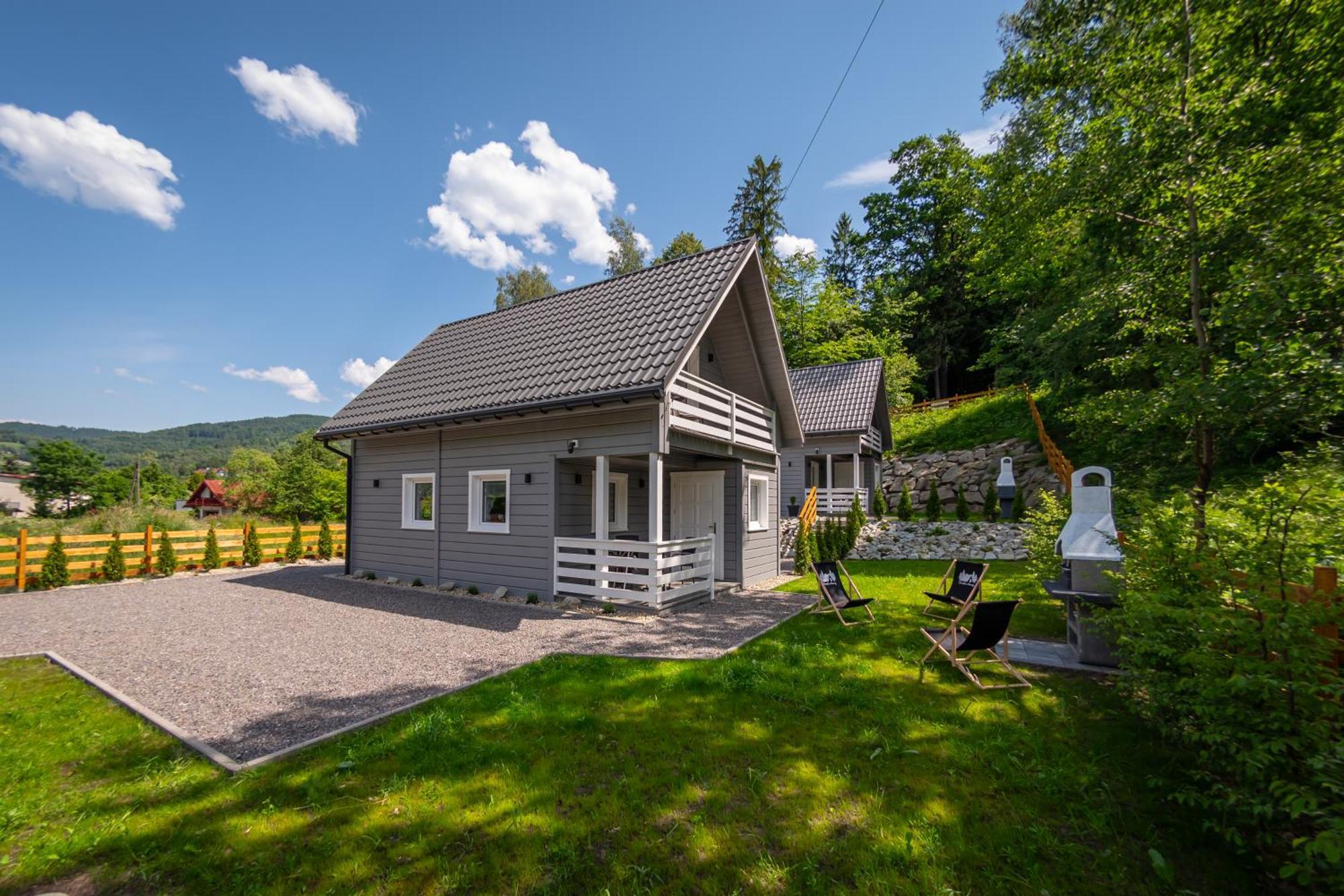Domki U Sosny - Nowoczesne Domki Na Wylacznosc, Spokojna Okolica Blisko Lasu I Szlaku, 1,2 Km Od Centrum Brennej 브렌나 외부 사진
